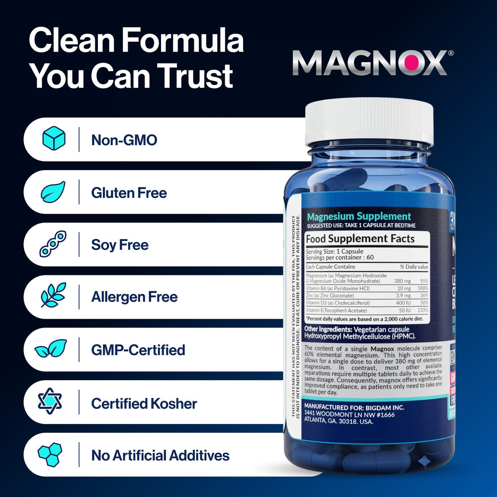 Magnox Buster one-capsule-a-day concept in a simple daily routine