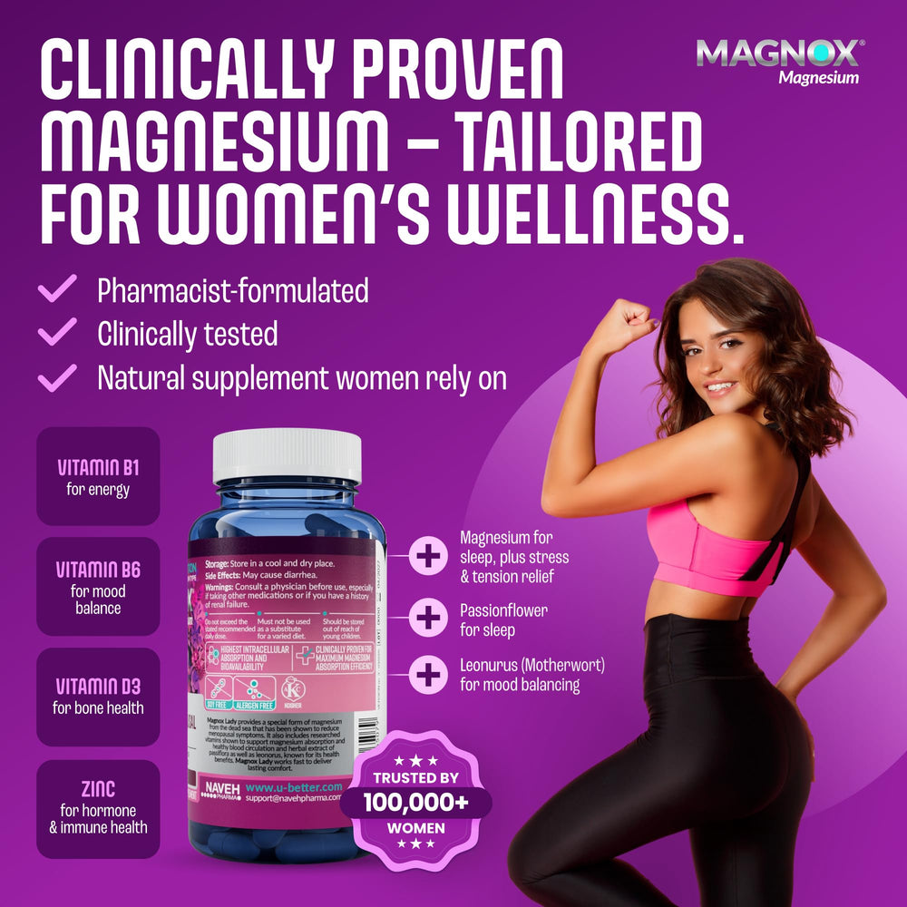 MAGNOX Lady bottle on bedside table implies convenient nightly routine.