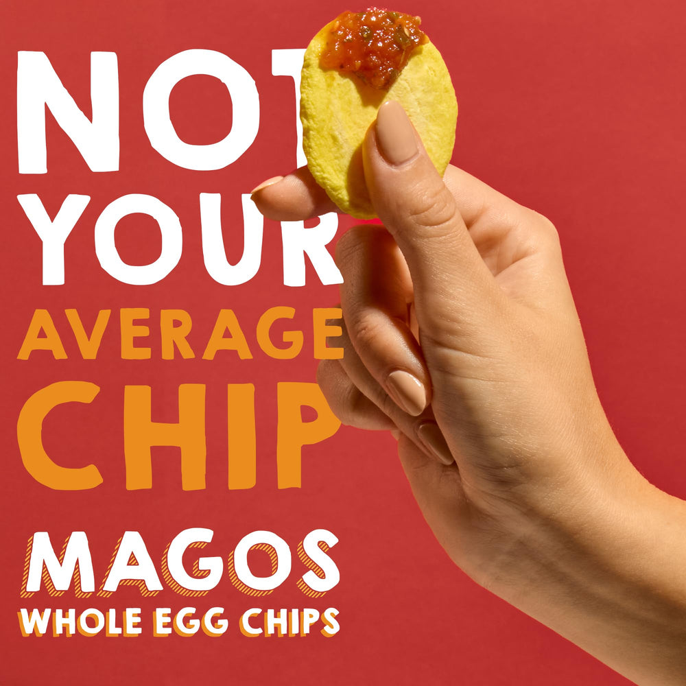 Magos Egg Chips gluten-free, clean ingredients bundle.