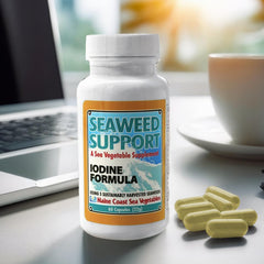 Two capsules daily, part of a simple Maine Coast Sea Vegetables routine.