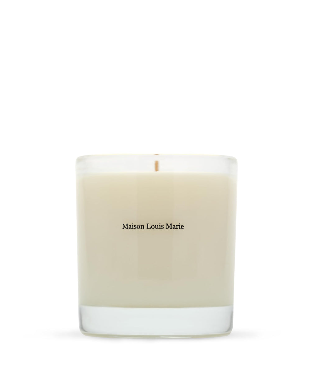 Maison Louis Marie No.01 Scalpay unlit candle in glass, ideal as a chic centerpiece.