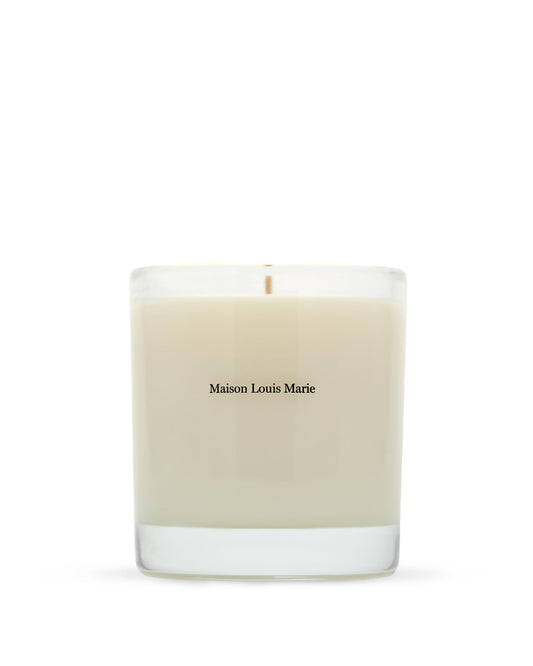 Maison Louis Marie No.01 Scalpay unlit candle in glass, ideal as a chic centerpiece.