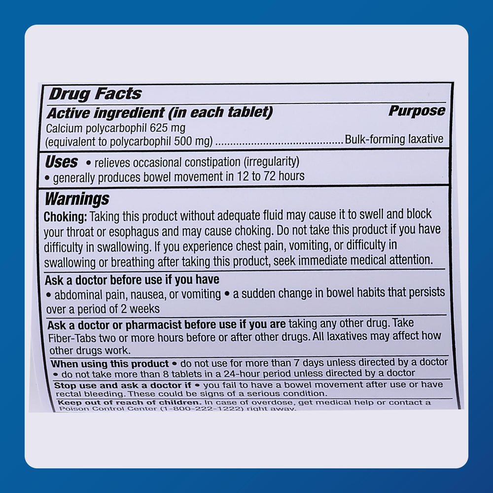 Three-pack MAJOR Fiber-Tabs displayed for ongoing use.