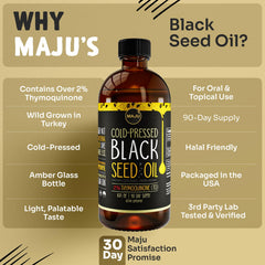 MAJU amber glass bottle showcases premium packaging that preserves freshness.