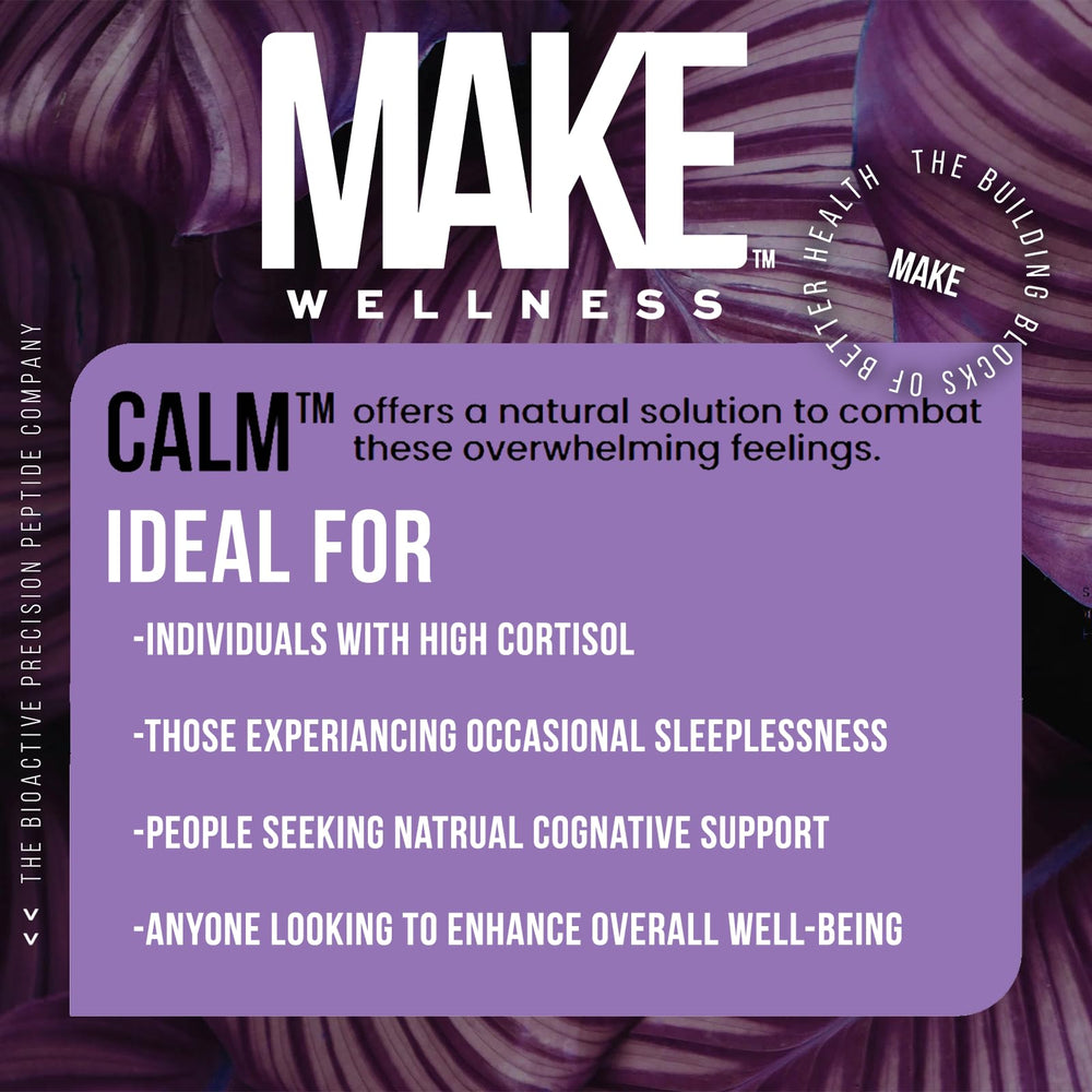 Make Wellness Calm lemon citrus flavor makes routine feel enjoyable.