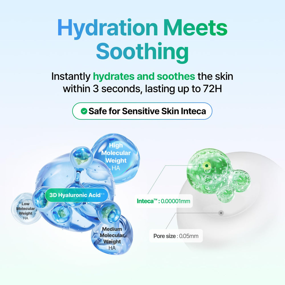 MAKE P:REM Hyal Inteca texture swatch emphasizes smooth, fast-absorbing serum