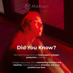 Makiuri Neptune 300-LED panel in-use room scenario for home wellness routines