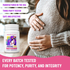 Vegan capsules from Mama's Select ensure allergen-free nourishment during pregnancy.