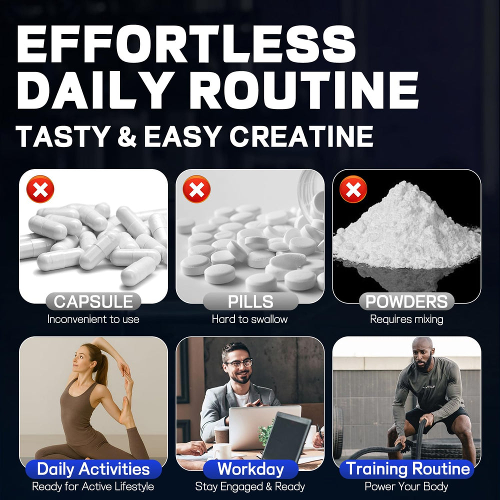 Pre-workout use scene with Manewu gummies for quick energy cue