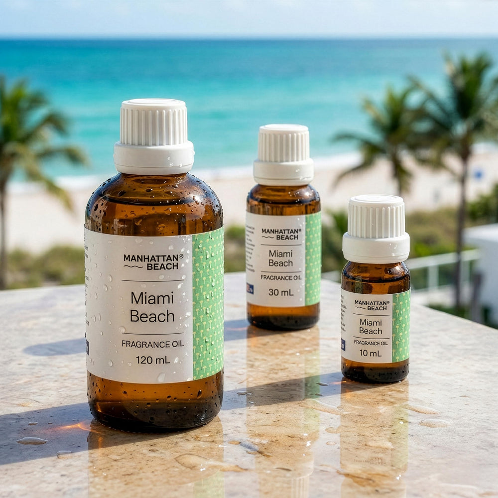 Manhattan Beach diffuser oil suitable for candles and soaps crafting.
