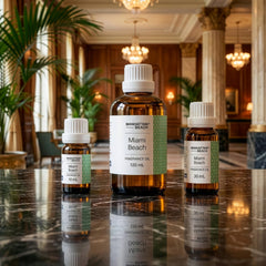 Manhattan Beach hotel-lobby inspired aroma elevates home ambiance.