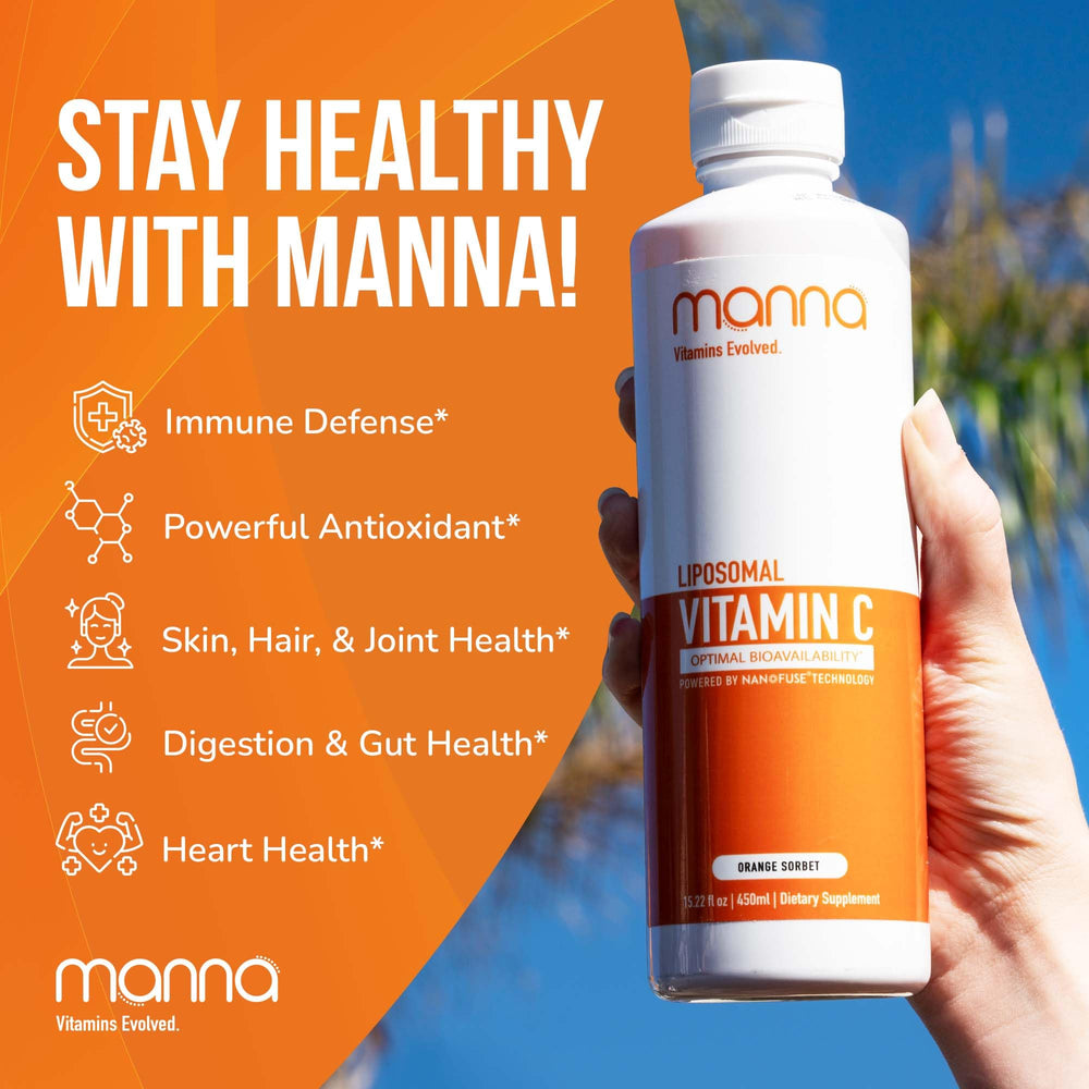 Close-up of the Manna label highlighting vegan and non-GMO credentials.