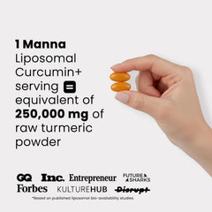 Close-up of softgels illustrating premium liposomal delivery and non-GMO formulation