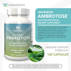 Ambrotose capsules ready for daily use and easy swallowing.