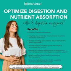 Mannatech GI-Zyme dosage in hand for personal daily routine.