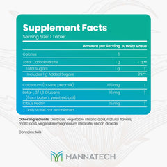 Mannatech ImmunoSTART birthday cake bottle shown for easy on-the-go supplementation