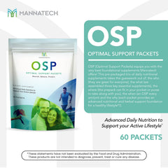 Mannatech OSP optimal support packets collection for daily foundational nutrition.