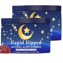 MAPUG Radiya bottle front showing fruit-flavored sleep support for adults
