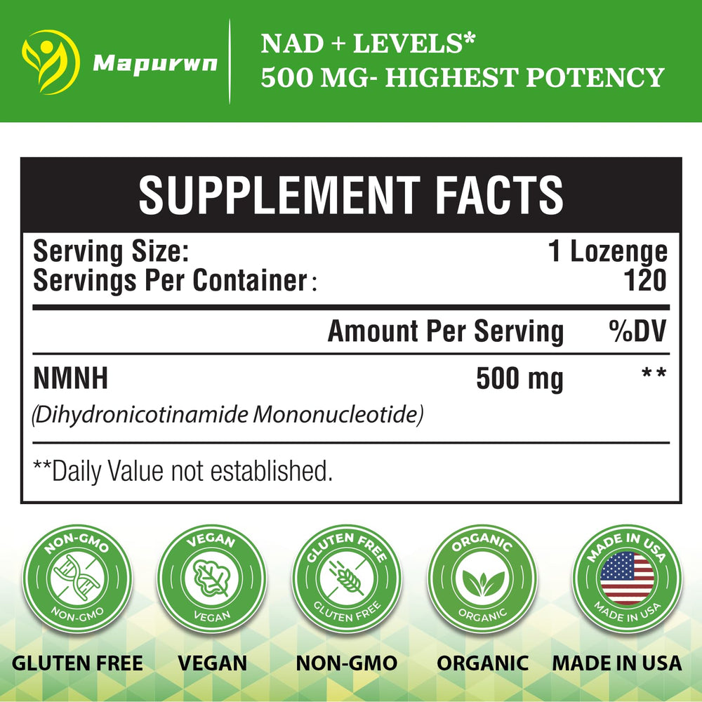 Mapurwn NMNH lozenge-closeup highlighting daily intake form