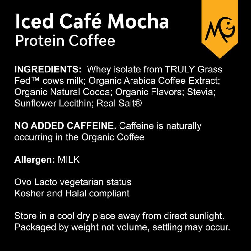 MariGold High Protein Coffee no added sugar label signals keto-friendly choice