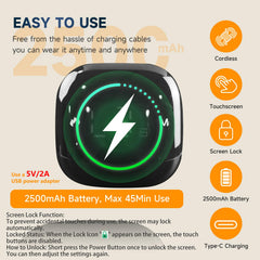 MarrisJjw belt battery compartment illustrates built-in 2000mAh power for cordless sessions.