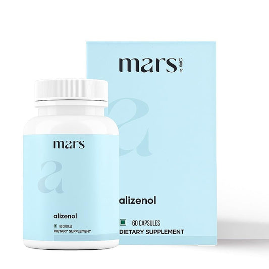 Mars by GHC Alizenol bottle front showing plant-based blend for daily wellness