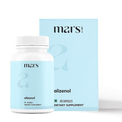 Mars by GHC Alizenol 3-pack bottles ready for daily focus and energy support.