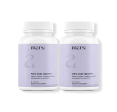 Mars by GHC Nitric Oxide Capsules bottle label shows circulation support potential
