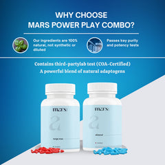 Mars by GHC Power Play bottle pour, convenient for quick routines.