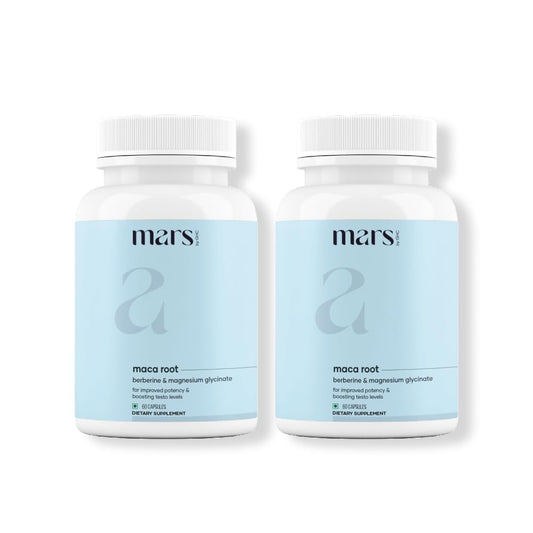 Mars GHC Maca Root Caps bottle front view highlighting vitality support
