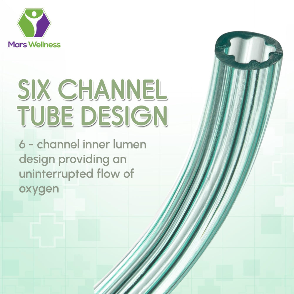 Mars Wellness latex-free tubing resists cracking for daily use and longevity.