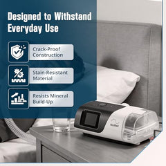 Mars Wellness water chamber standard capacity supports regular CPAP use.