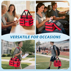 Marscamd bag with shoulder strap supports on-the-go medication organization