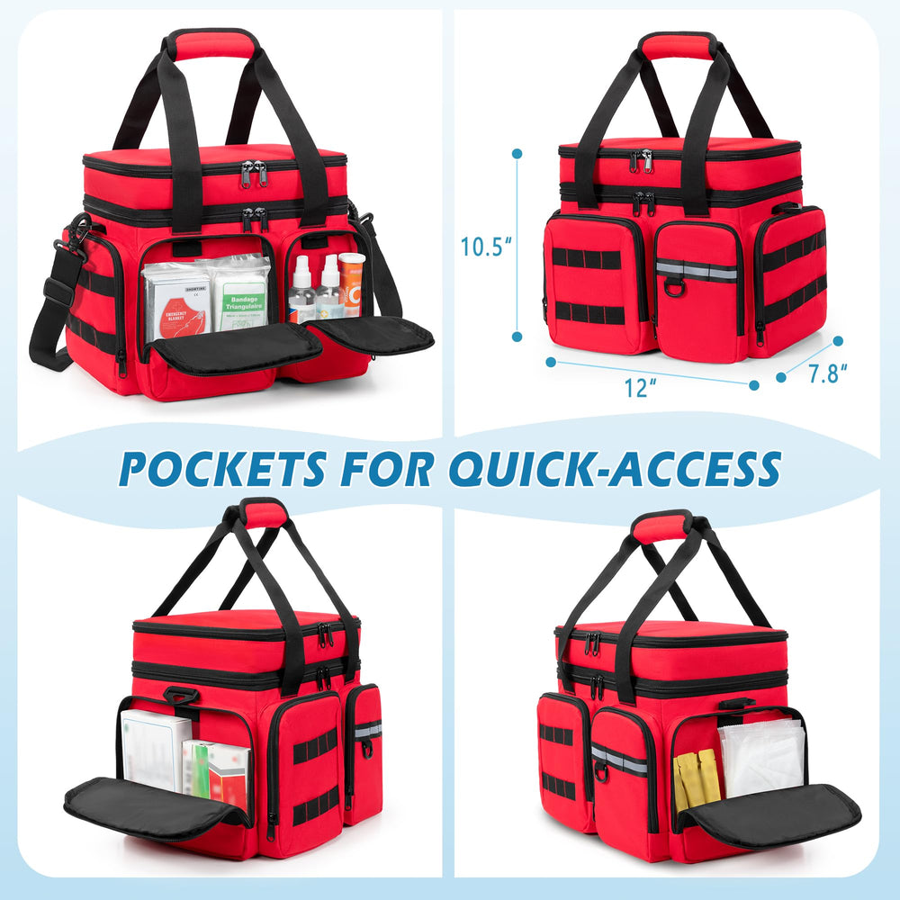 Marscamd bag top insulated compartment for temperature-sensitive items