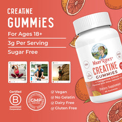 Gluten-free and soy-free seal visible on the bottle.