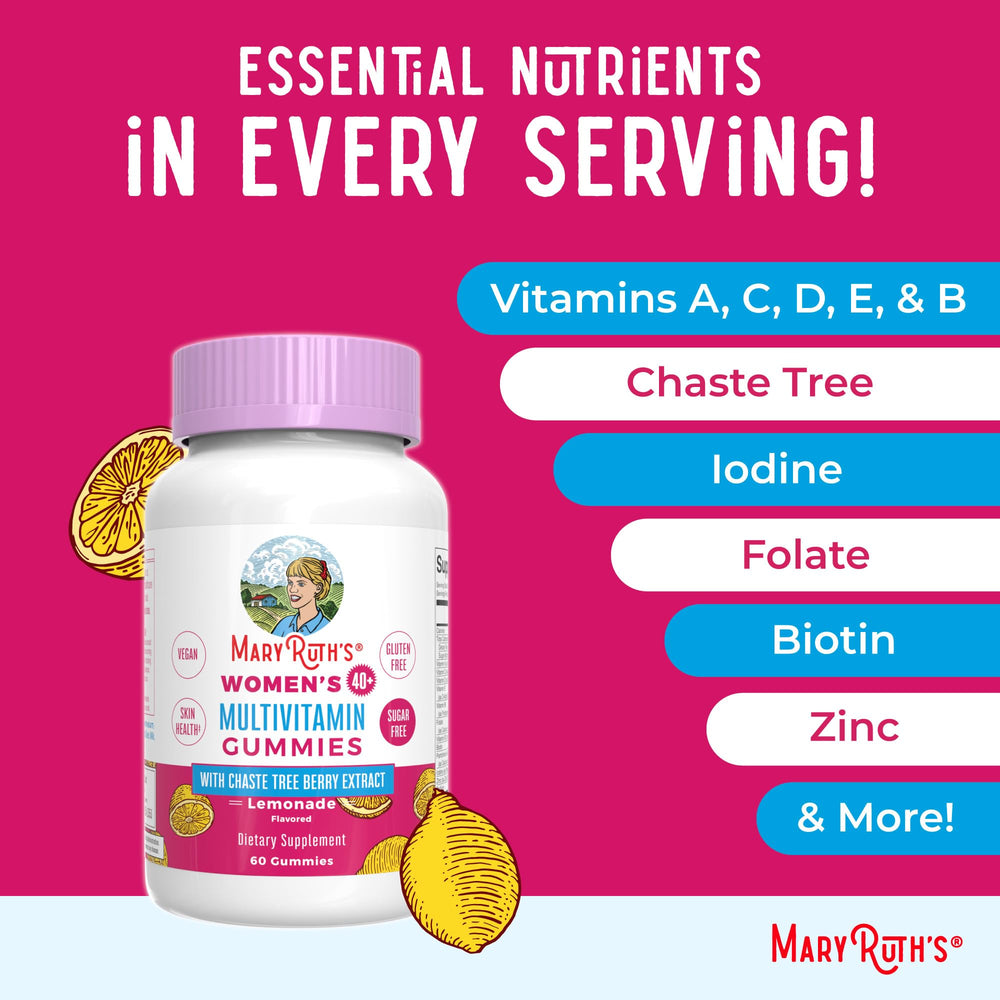 MaryRuth's Multivitamin vegano con pectina, libre de gelatina.