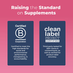 MaryRuth's Prenatal Gummies label details with clear ingredients and certifications.