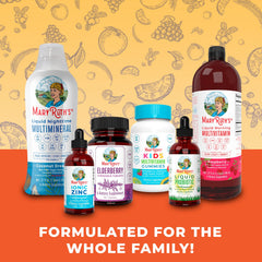 MaryRuth's Probiotic Turmeric product info graphic mentions 62B CFU per serving