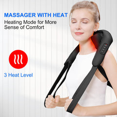 MASGRE cordless massager with long-lasting rechargeable battery for on-the-go use