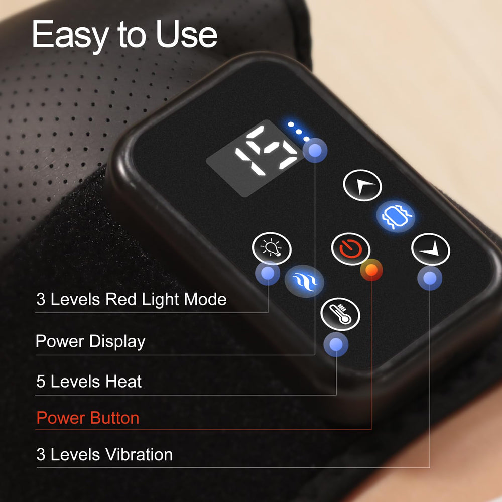 MASGRE portable knee wrap in home-office setup