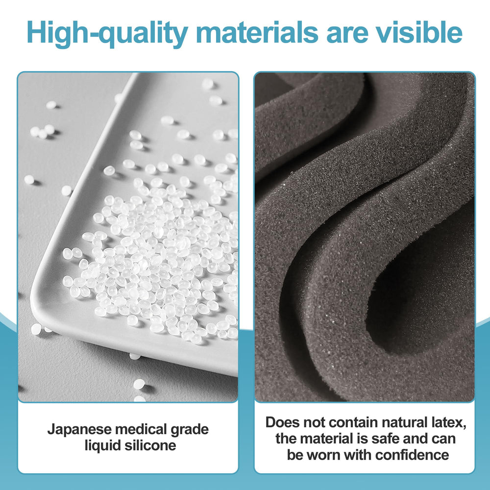 Masktouch seal-flex detail highlights flexible fit and reduced shifting during sleep.