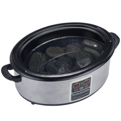 Master Massage 6 Qt LED hot stone warmer easy setup for quick use