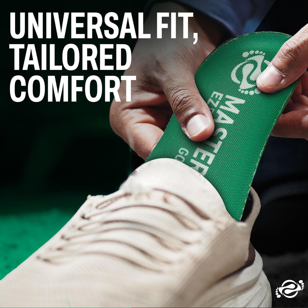 Durable EVA construction supports all-day wear in cleats or golf shoes