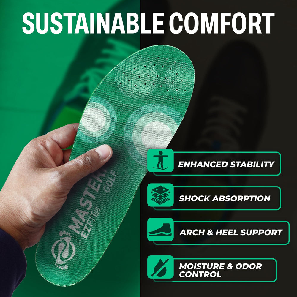 Moisture control EVA keeps feet dry during practice and play