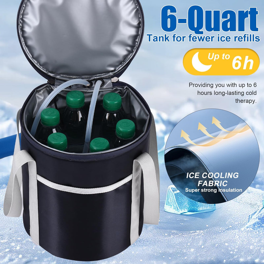 Mathgetin quiet pump delivers silent cooling for uninterrupted use.