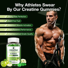 MaxHemp green apple gummies close-up highlighting flavor and appeal.