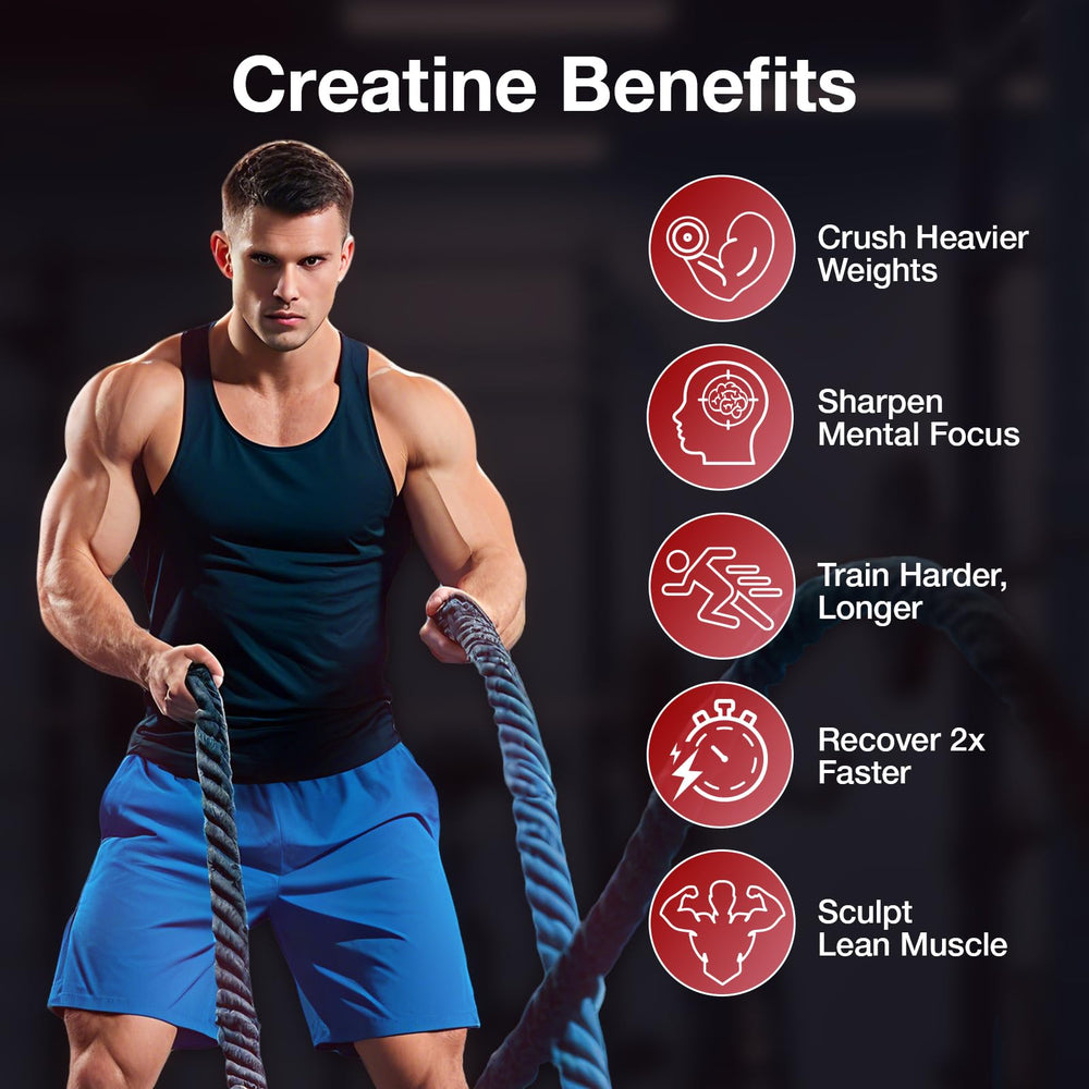 MaxHemp Creatine Gummies gym bag-ready packaging for on-the-go routines.