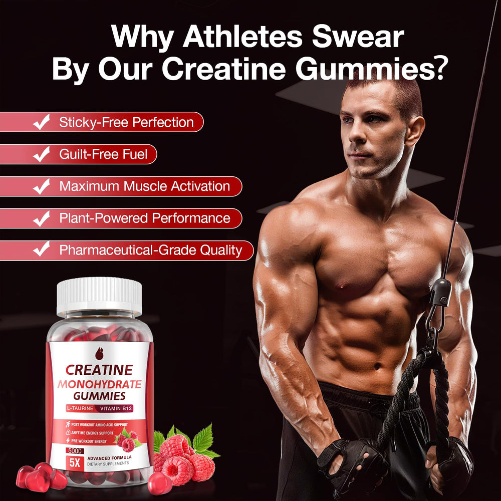 MaxHemp Creatine Gummies two bottle pack for long-term consistency.