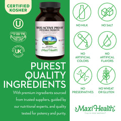 Maxi Health Active Pro-10 Kids dairy-free formula bottle display