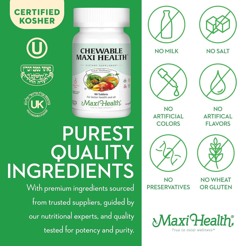 Maxi Health cherry-iron ingredient highlights iron for energy support